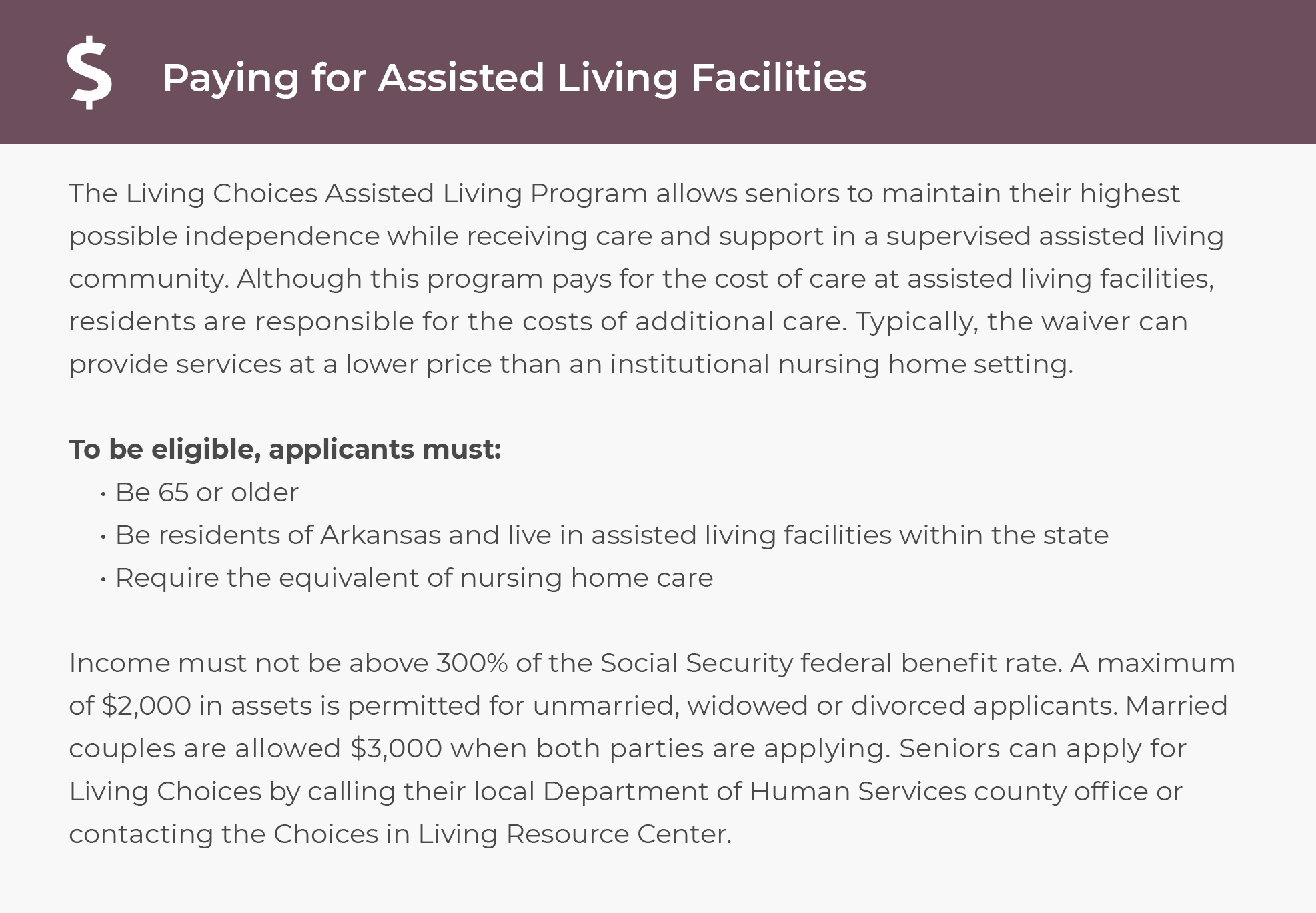 9 Assisted Living Communities near Fayetteville AR